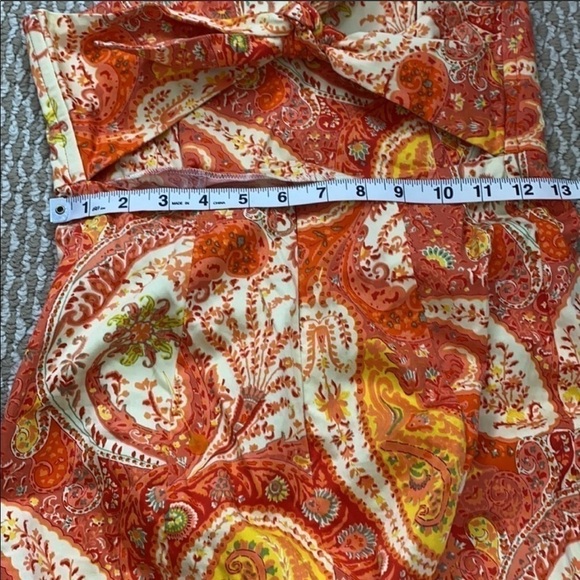 VTG Y2K VS MODA International Paisley Floral Strapless Open Back Dress Trendy - Picture 9 of 9